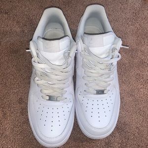 All White Air Force 1’s